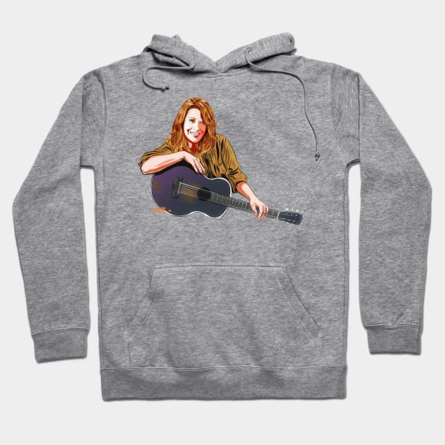 Patty Loveless - An illustration by Paul Cemmick Hoodie by PLAYDIGITAL2020